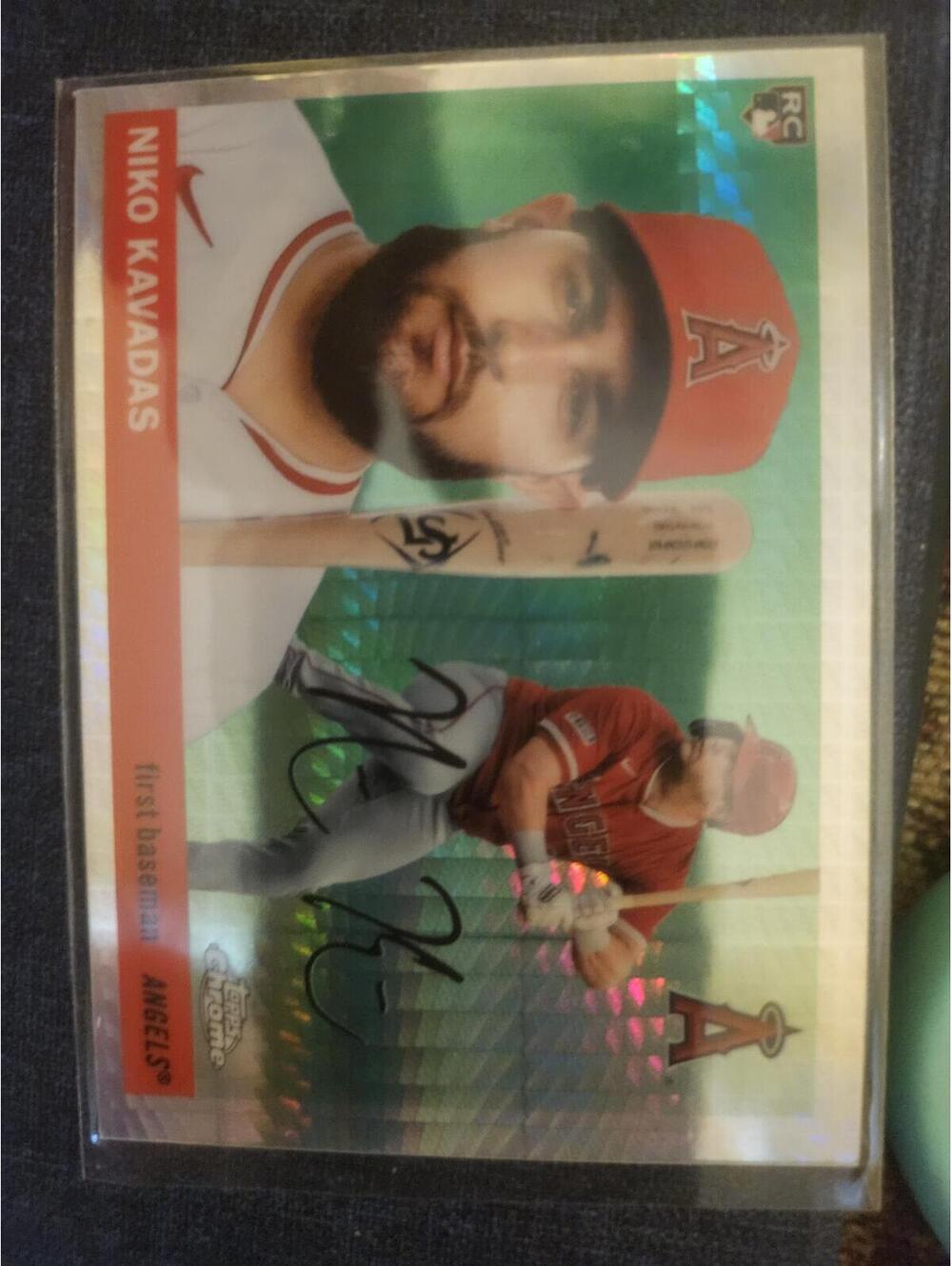 Nikos Kavadas (RC)- 2025 Topps Chrome Platinum 1955 Rails & Sails -Angels